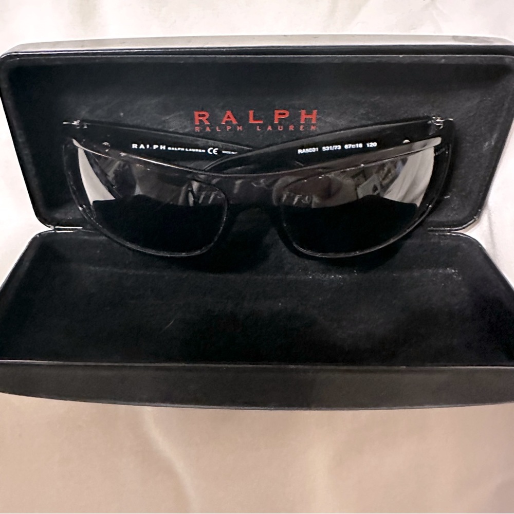 Ralph Lauren dark tortoise frame sunglasses